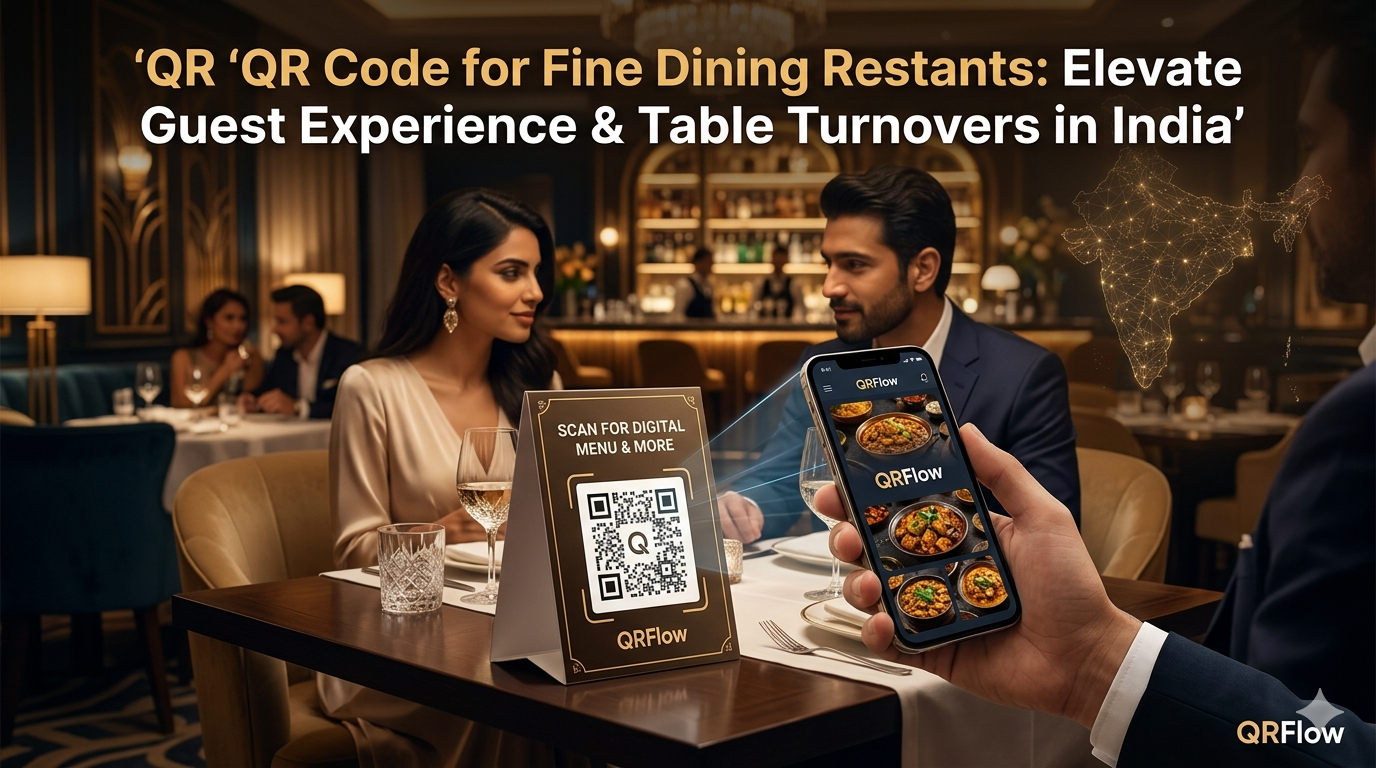 QR Code for Fine Dining Restaurants: Elevate Guest Experience & Table Turnovers in India